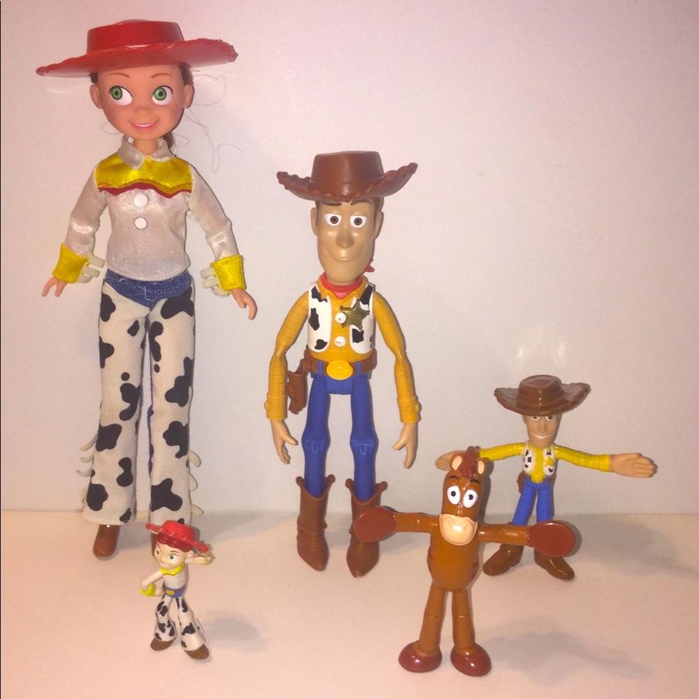 Toy Story Lot (5) Figures 1 Woody Talks